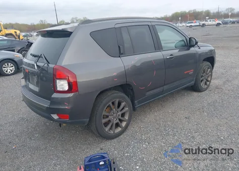2016 Jeep Compass 75Th Anniversary from USA, damaged, VIN 1C4NJDBB7GD805506